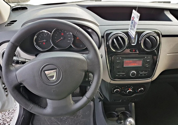 Dacia Dokker cena 29900 przebieg: 222000, rok produkcji 2016 z Białystok małe 379